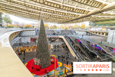 visuel Paris visuel  -  sapin - forum des halles - Noël