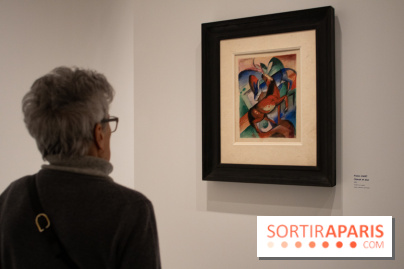 Cheval et âne, Franz Marc, 1912 - L'aventure du Cavalier Bleu au Musée de l'Orangerie