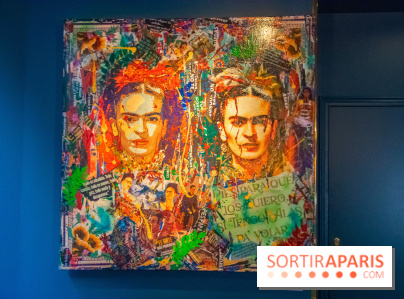 Exposition Anne Mondy à la brasserie Mon Paris !