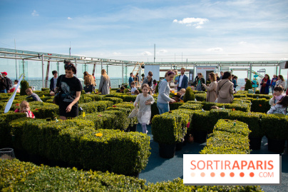 Chasse aux oeufs de Pâques sur le rooftop de la Tour Montparnasse : nos photos