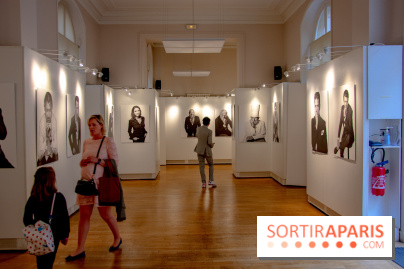 Expo Stéphane de Bourgies, Cinquante portraits de chefs, à la Mairie du 1er