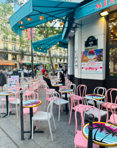 Un lieu inédit Miami Boulevard : Terrasse / Bar-club & Brunch !