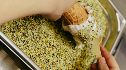 Bachir et ses glaces libanaises reviennent aux Galeries Lafayette Champs-Elysées