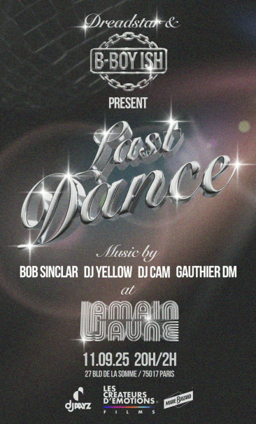The Last Dance : Bob Sinclar, DJ Yellow, DJ Cam & Gauthier DM aux platines
