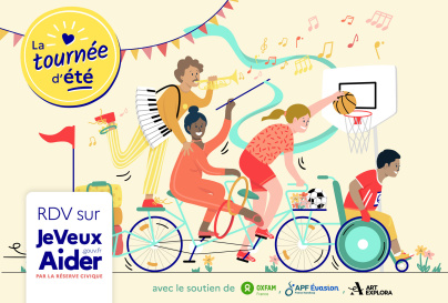 JeVeuxAider.gouv.fr lance « La tournée d’été » des actions dans toute la France pour se mobiliser autour des solidarités d’été
