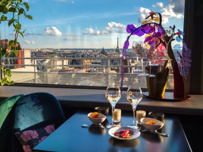 La terrasse Hypernature by Perrier-Jouët