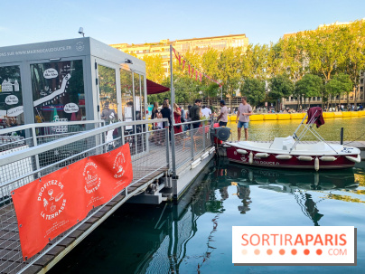 Le bateau électrique sans permis à Paris