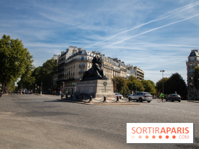 visuel statue Lion de Belfort Place Denfert Rochereau