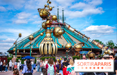 Visuels Disneyland Paris Discoveryland Space Mountain Orbitron