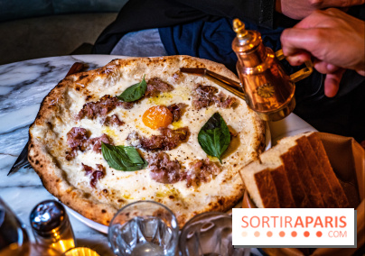 Album Photo : le restaurant italien Chez Bartolo - pizza carbonara