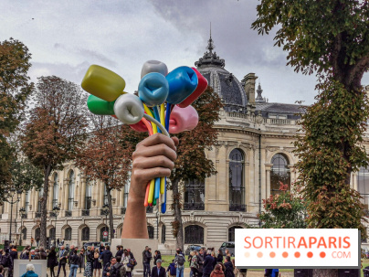 Le Bouquet de Tulipes de Jeff Koons à Paris