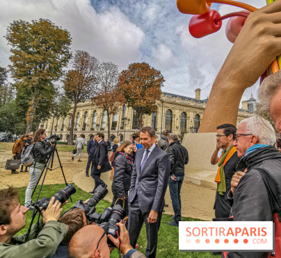 Le Bouquet de Tulipes de Jeff Koons à Paris