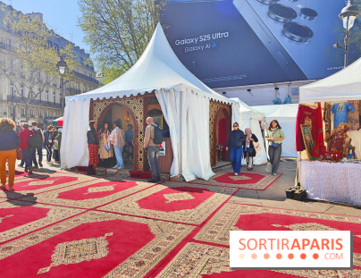 Journées Culturelles Marocaines : un village marocain s'installe sur la place Saint-Michel à Paris