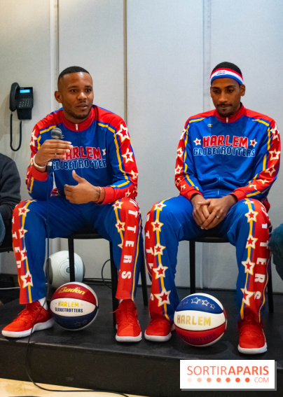 Harlem Globetrotters : Animal Hyche et Zeus McClurkin