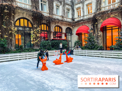 La Patinoire de Noël 2019 du Plaza Athenée