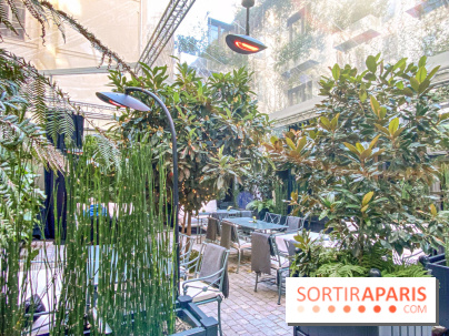 La terrasse d'hiver des Jardins du Faubourg