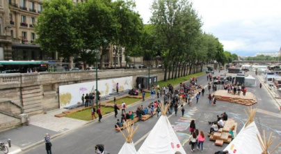 Les Berges de Seine en mode hiver