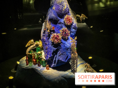 Photos Exposition Pierres Précieuses, du minéraux aux bijoux avec le Joaillier Van Cleef & Arpel