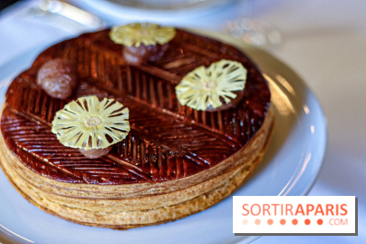 La Bûche de Noël 2020 et Galette des rois 2021 de Guy Martin au Grand Véfour