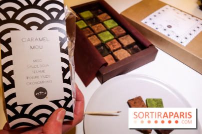 An Japonaise lance une gamme de chocolats et caramels, les photos