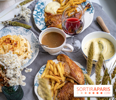 Menu volaille et truffe du Coq Rico, les photos