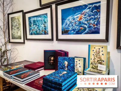 Shizen, l'expo gratuite de Benjamin Lacombe à la galerie Daniel Maghen - nos photos