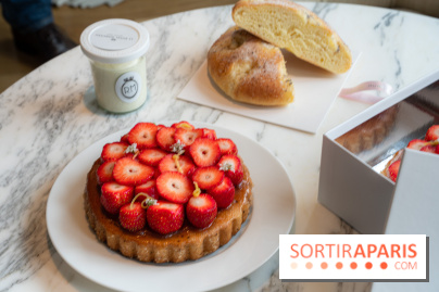La Tarte aux fraises de Quentin Lechat au Royal Monceau