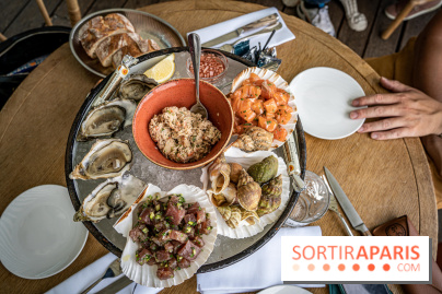 Polpo brasserie, la terrasse péniche 