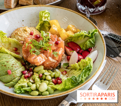 Polpo brasserie, la terrasse péniche 