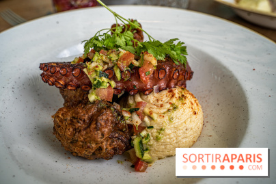 Polpo brasserie, la terrasse péniche 