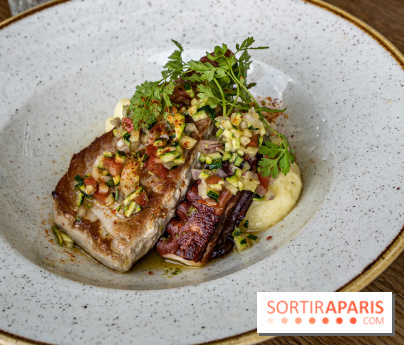 Polpo brasserie, la terrasse péniche 