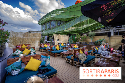 Solarium, la péniche au pied de la Cité de la Mode et du Design