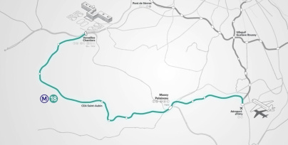 Ligne 18 : découvrez le design des futures rames de métro entre Orly et Versailles