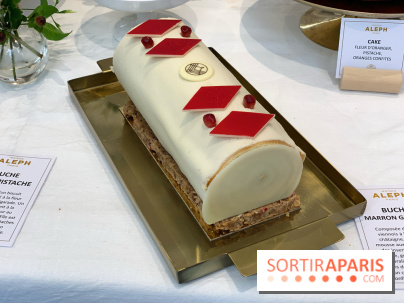 Bûches de Noël 2021 Maison Aleph