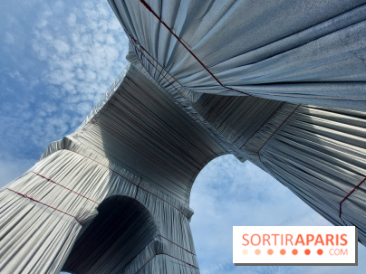 L'Arc de Triomphe empaqueté, nos photos