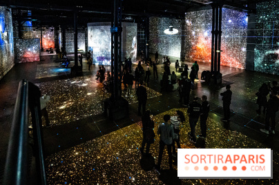 Photos : Destination Cosmos à l'Atelier des Lumières