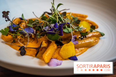 Octave restaurant dans le 16e par Juliette Ju - pâtes au kimchi