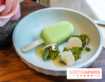 Octave restaurant dans le 16e par Juliette Ju - dessert - glace