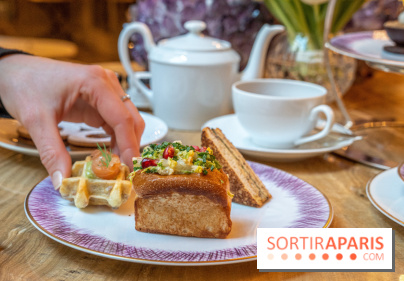Le tea time de Noël du Crillon 