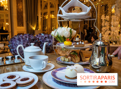 Le tea time de Noël du Crillon 