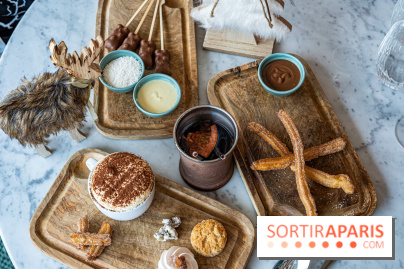 La Maison Louveciennes en chalet d'hiver, les photos