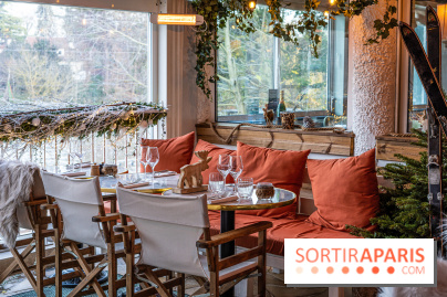 La Maison Louveciennes en chalet d'hiver, les photos