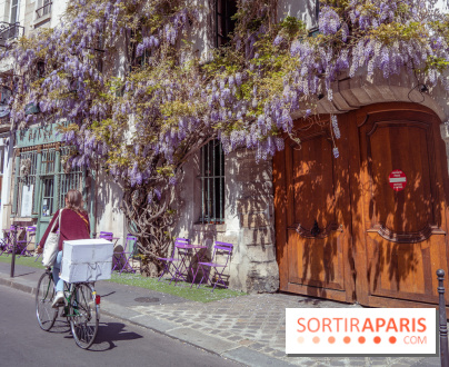 Les cafés fleuris de Paris