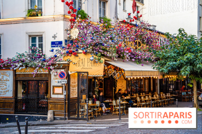 Les cafés fleuris de Paris