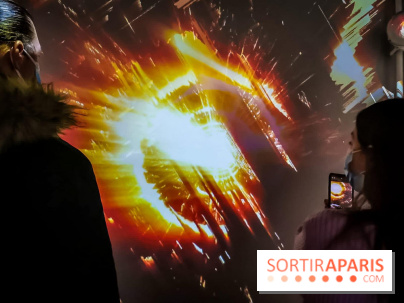 Expérience immersive Sound Journey to space à vivre à la Samaritaine : nos photos