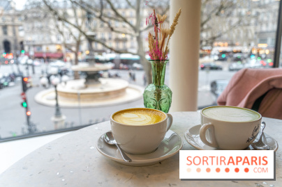Café Kitsuné Louvre en mode salon de thé et pâtisserie