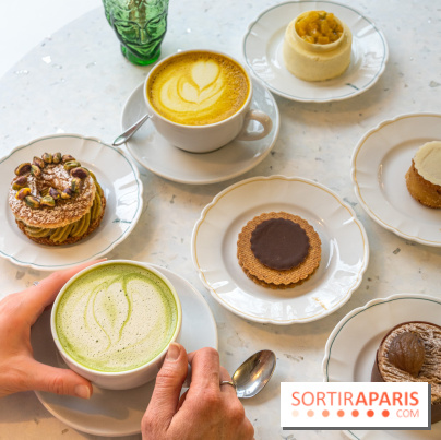 Café Kitsuné Louvre en mode salon de thé et pâtisserie