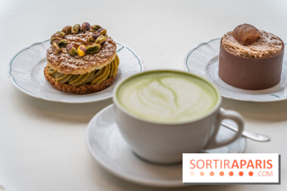 Café Kitsuné Louvre en mode salon de thé et pâtisserie
