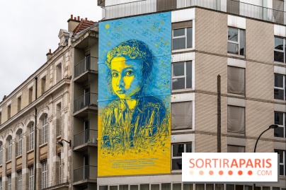 Le monde du street art se mobilise pour l'Ukraine à Paris, les photos