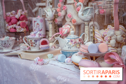 Le Jardin de Mademoiselle en mode Fête foraine sous la neige 